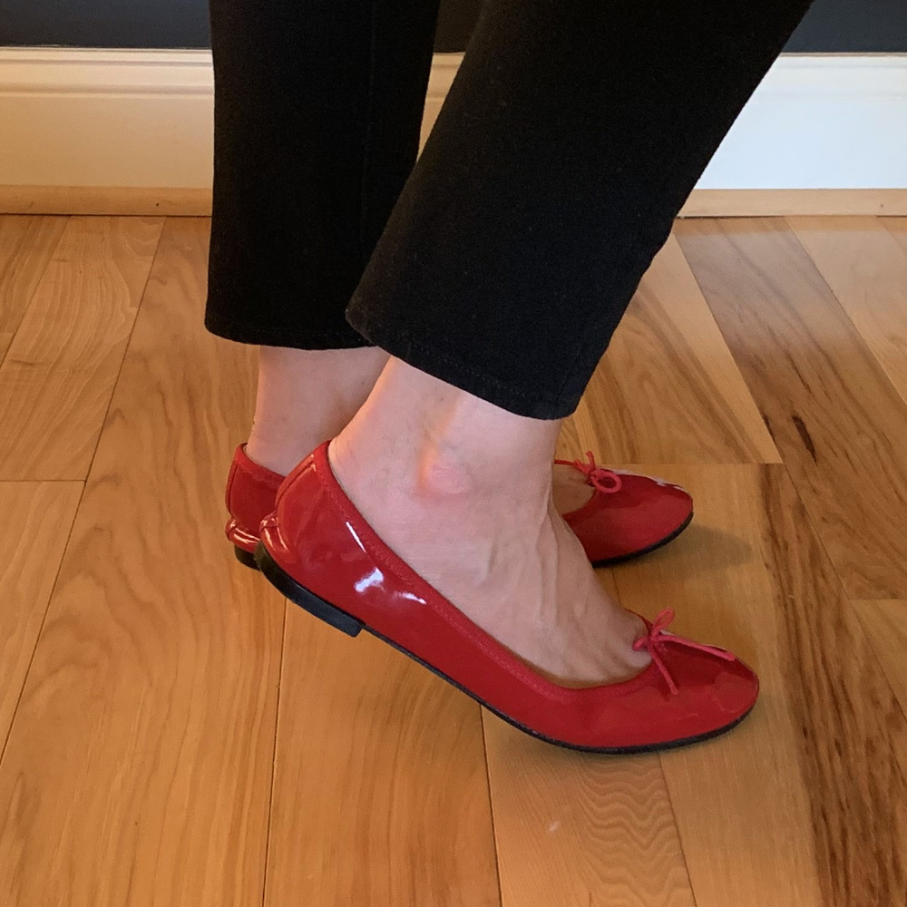 Red Repetto Balerinas